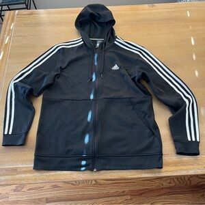 Adidas Black Zip-Up Hoodie men’s medium